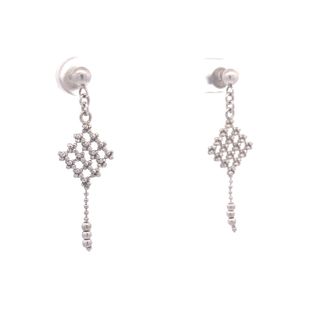 Masterpiece Silver Dangling Earrings