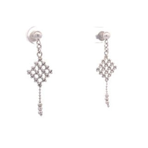 Masterpiece Silver Dangling Earrings