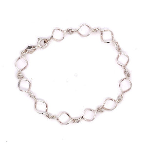 
                
                    Load image into Gallery viewer, Catch Me Silver Bracelet
                
            