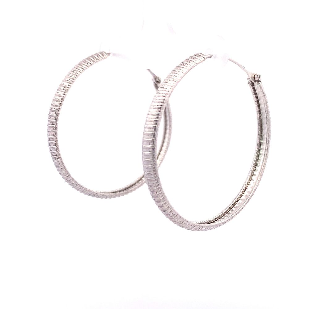 
                      
                        Althea 925 Sterling Silver Hoop Earrings | SilverWorks
                      
                    