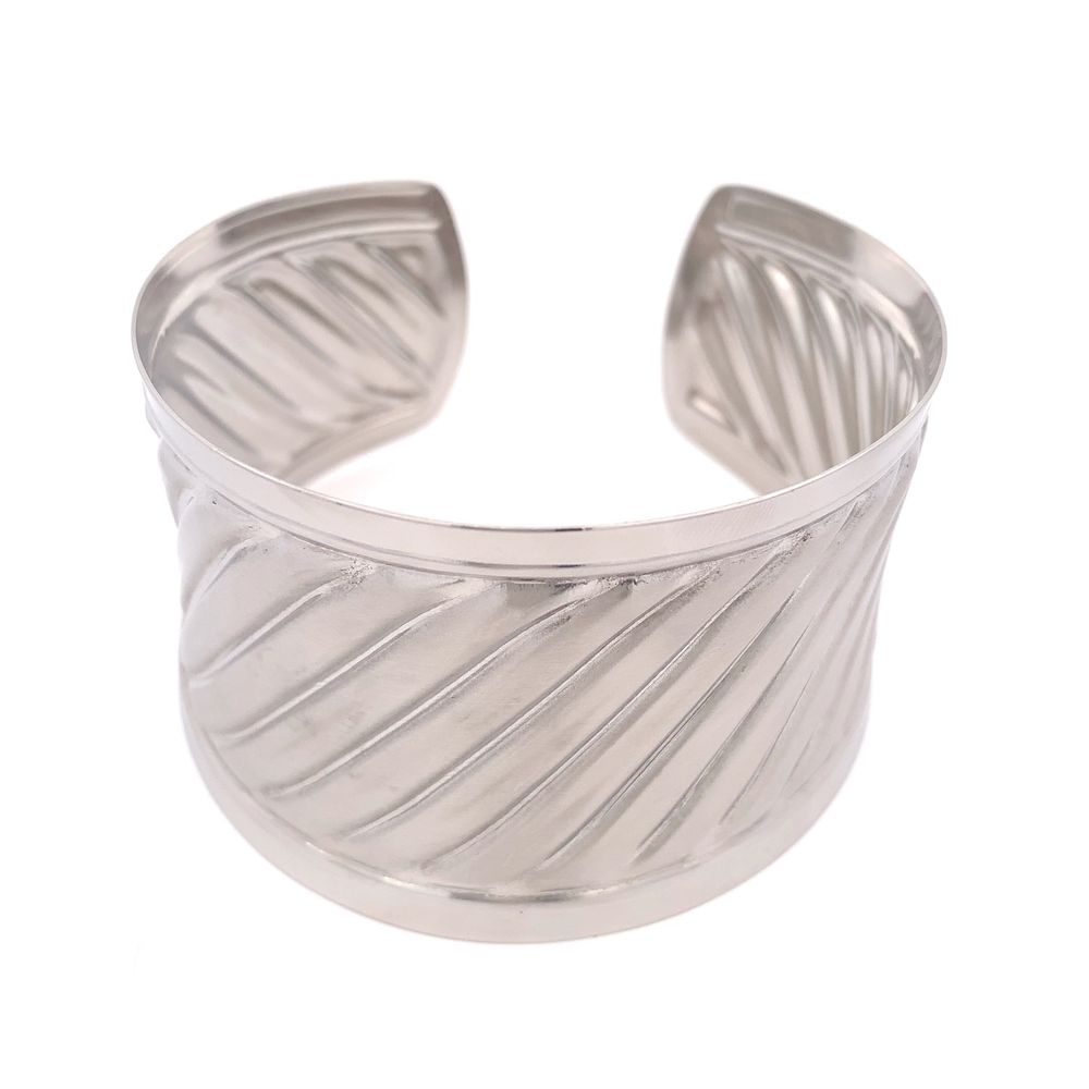 Drew Cupid Stainless Steel Cuff Bracelet | SilverWorks