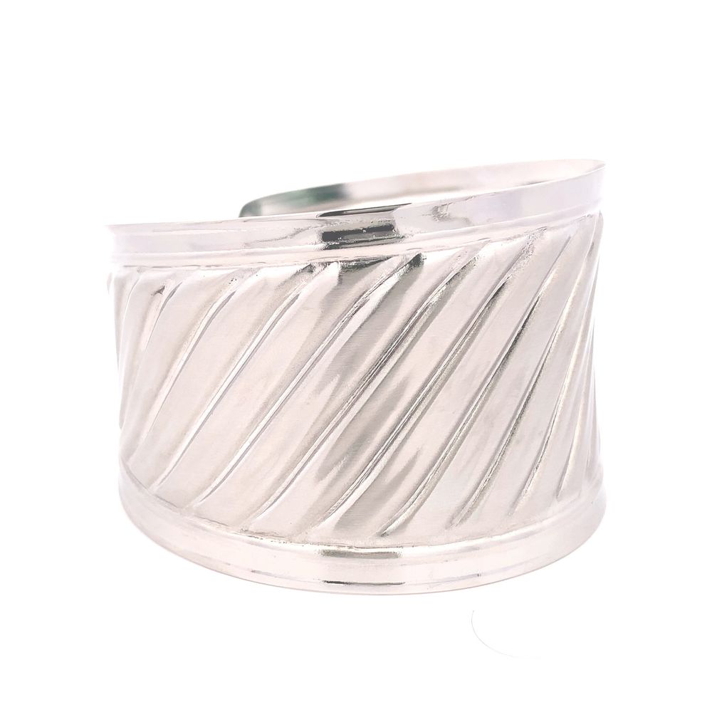 Drew Cupid Stainless Steel Cuff Bracelet | SilverWorks