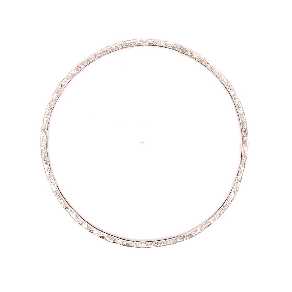 Can't Help Falling In Love Silver Bangle