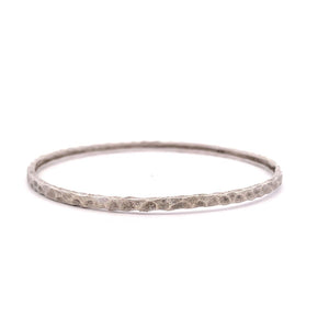 Can't Help Falling In Love Silver Bangle