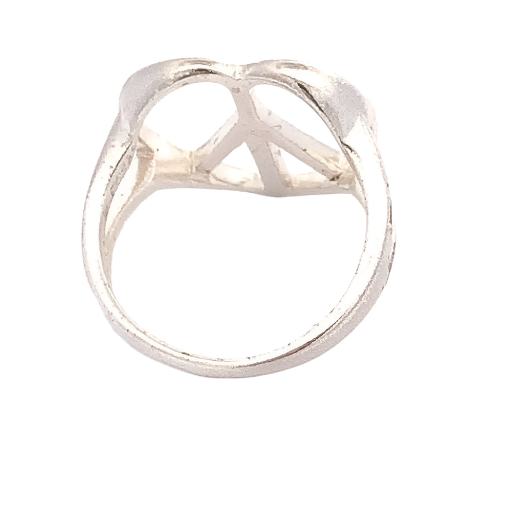 
                      
                        Valerie Peace Heart 925 Sterling Silver Ring | SilverWorks
                      
                    