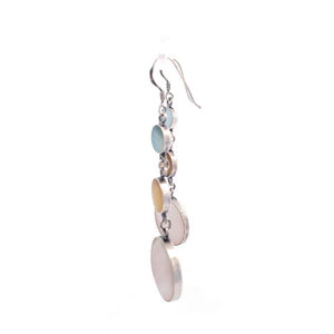 Make Me Know It Silver Drop Earrings