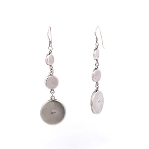 Make Me Know It Silver Drop Earrings