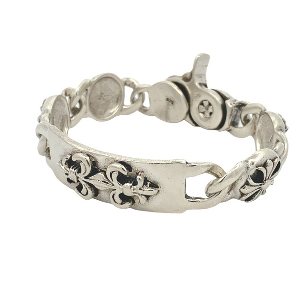 Marguerite 925 Sterling Silver Bangle Bracelet | SilverWorks