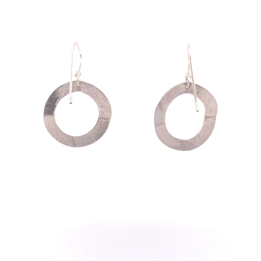 Maybellene Silver Drop Earrings