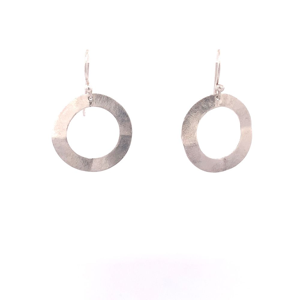 Maybellene Silver Drop Earrings