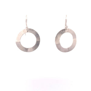 Maybellene Silver Drop Earrings