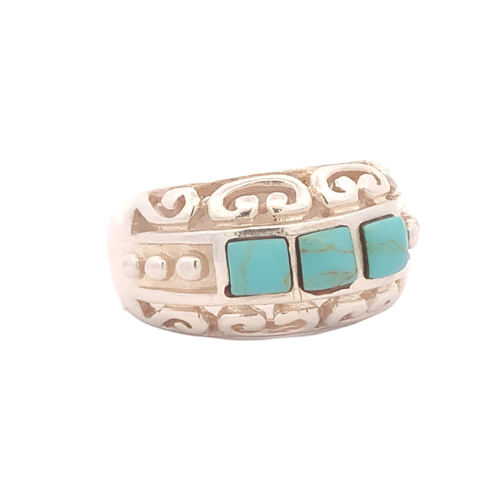 Marcella 925 Sterling Silver Promise Ring | SilverWorks