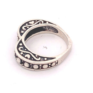 I Hear You Knockin' Silver Ring