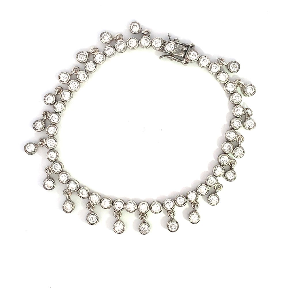 Can't See Nobody Silver Bracelet