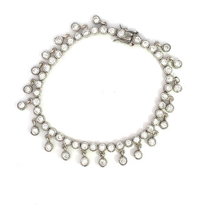 Can't See Nobody Silver Bracelet