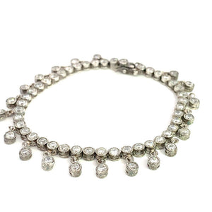 Can't See Nobody Silver Bracelet