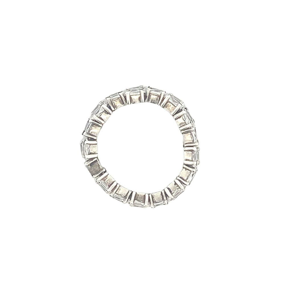 Elaine 925 Sterling Silver Eternity Band Ring | SilverWorks