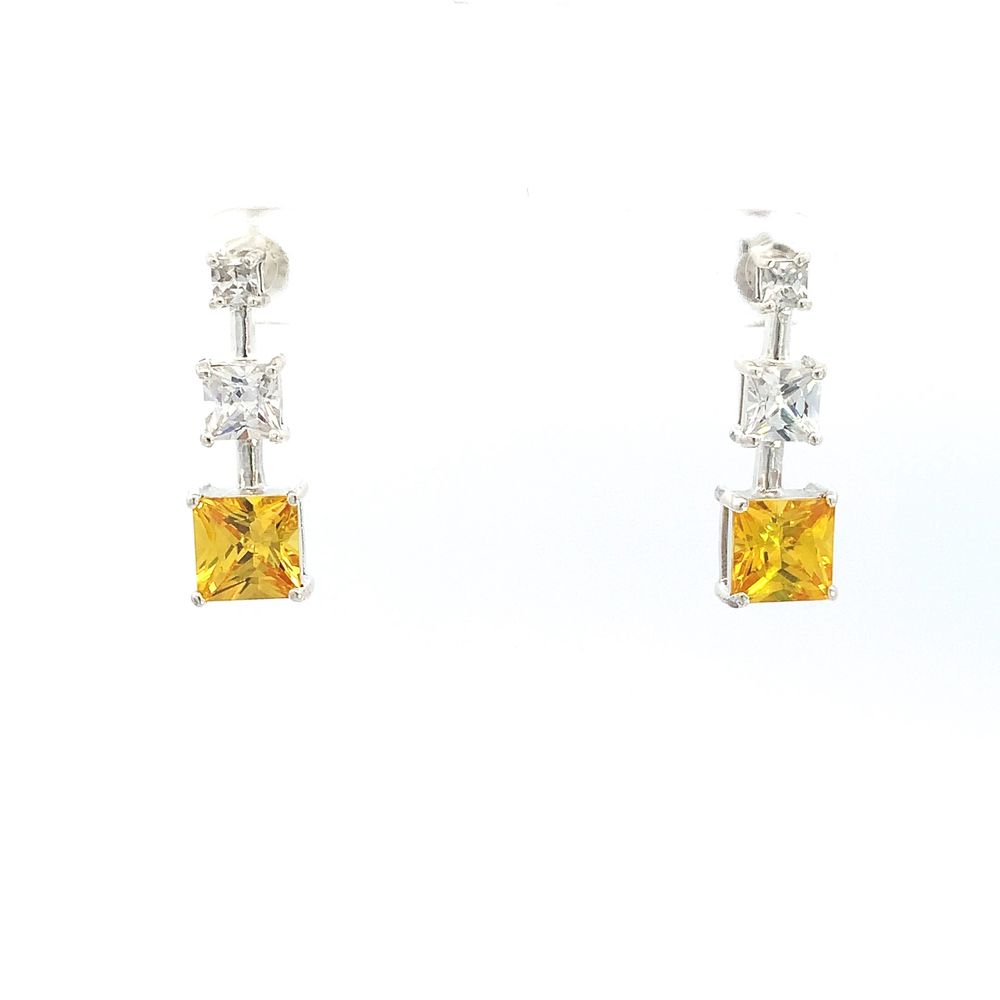
                
                    Load image into Gallery viewer, Never Gonna Give You Up Silver Earrings
                
            