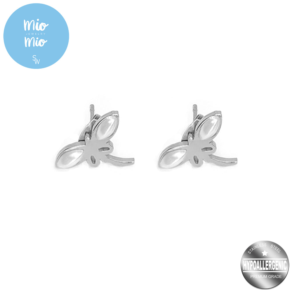 
                      
                        Mio Mio by Silverworks Rice Pearl Dragonfly Earrings and Necklace Set
                      
                    
