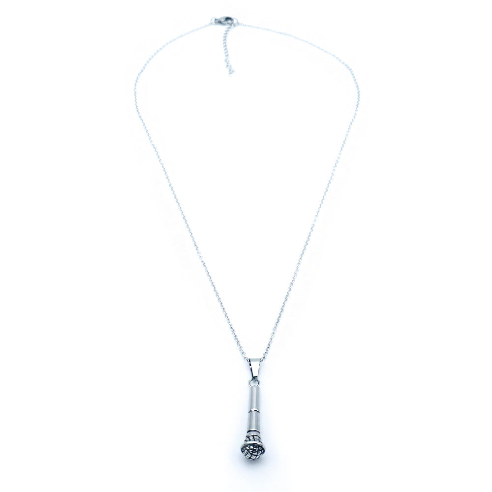 
                      
                        Mikey Mic Stainless Steel Pendant Necklace | SilverWorks
                      
                    