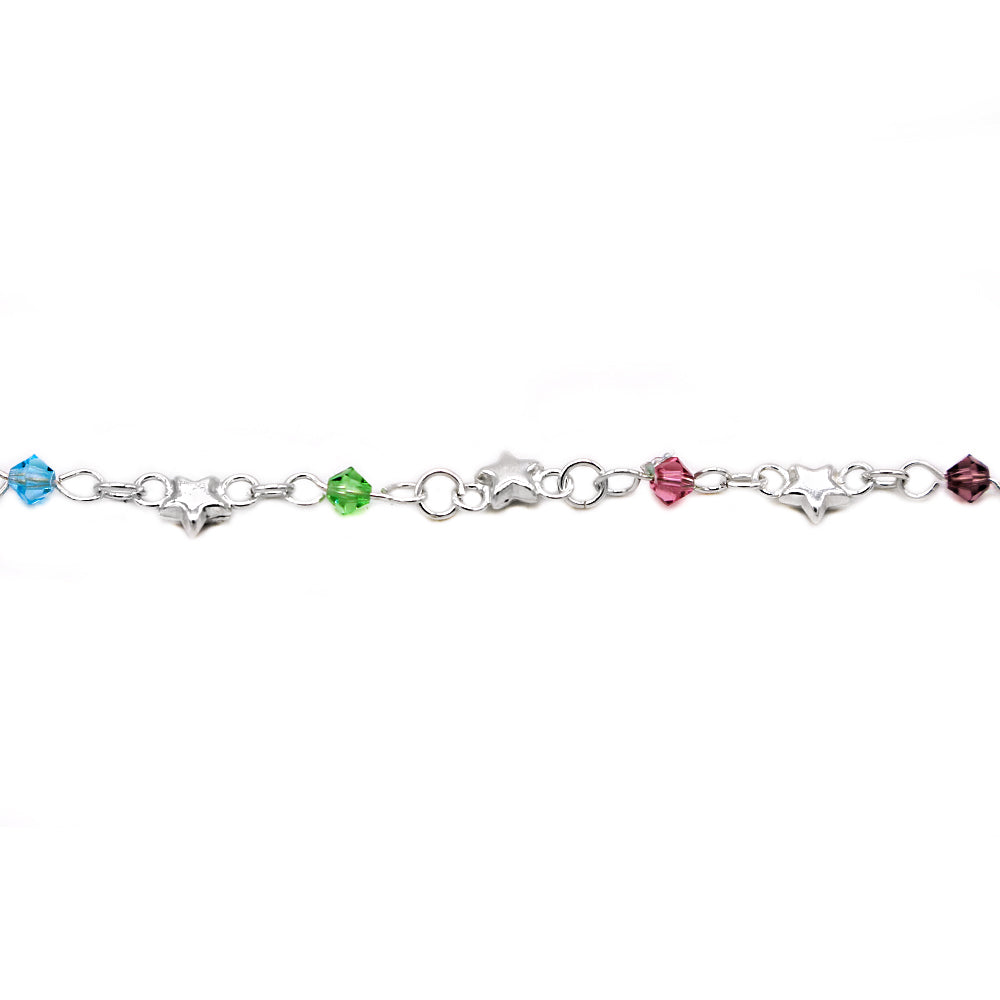Amara 925 Sterling Silver Chain Bracelet | SilverWorks