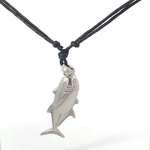 
                
                    Load image into Gallery viewer, Mio Mio by Silverworks Fish Design Waxtail Chain Necklace
                
            