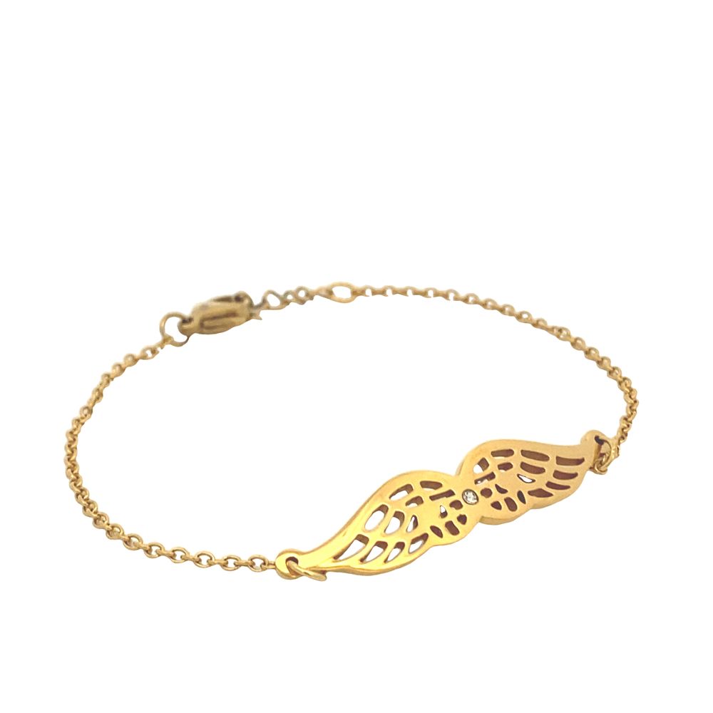 
                      
                        Gaene Wings Stainless Steel Bracelet | SilverWorks
                      
                    