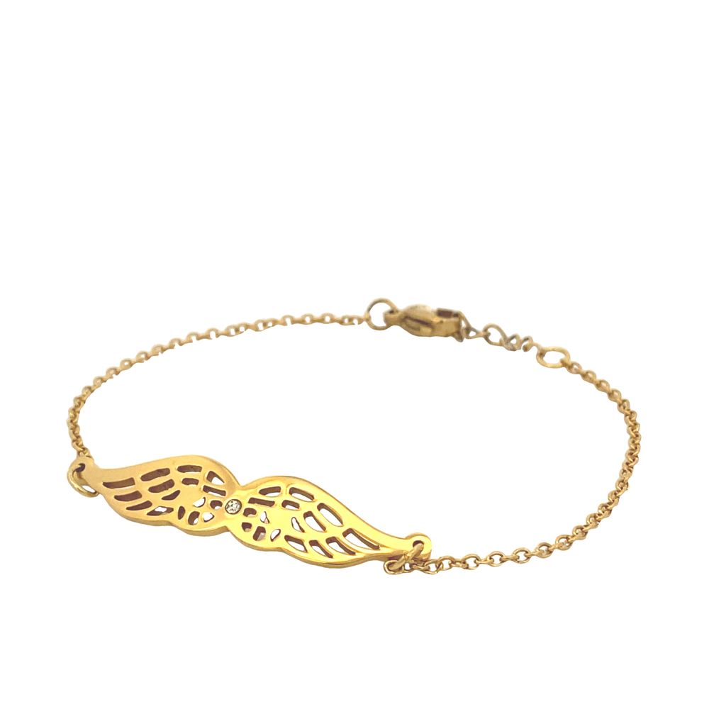 Gaene Wings Stainless Steel Bracelet | SilverWorks