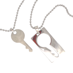 Mio Mio by Silverworks Couple Key Necklace