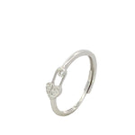 Erigeron Silver Stack Ring