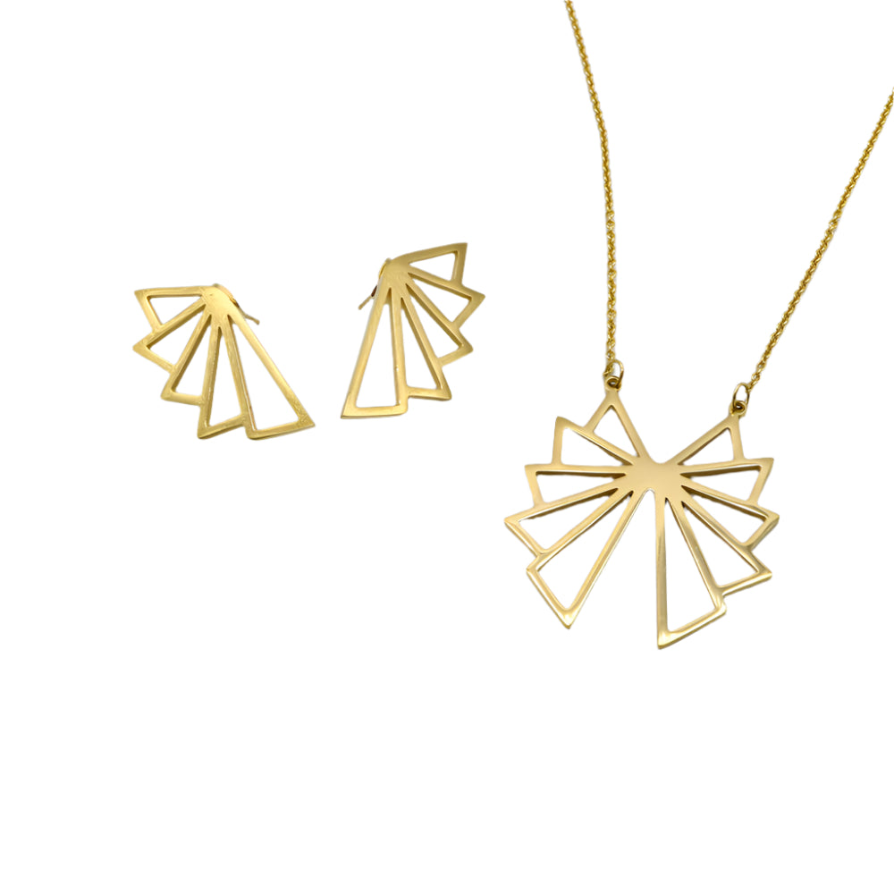 
                      
                        Shey Wings Stainless Steel Jewelry Set | SilverWorks
                      
                    