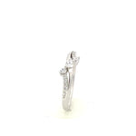 Irises Silver Ring