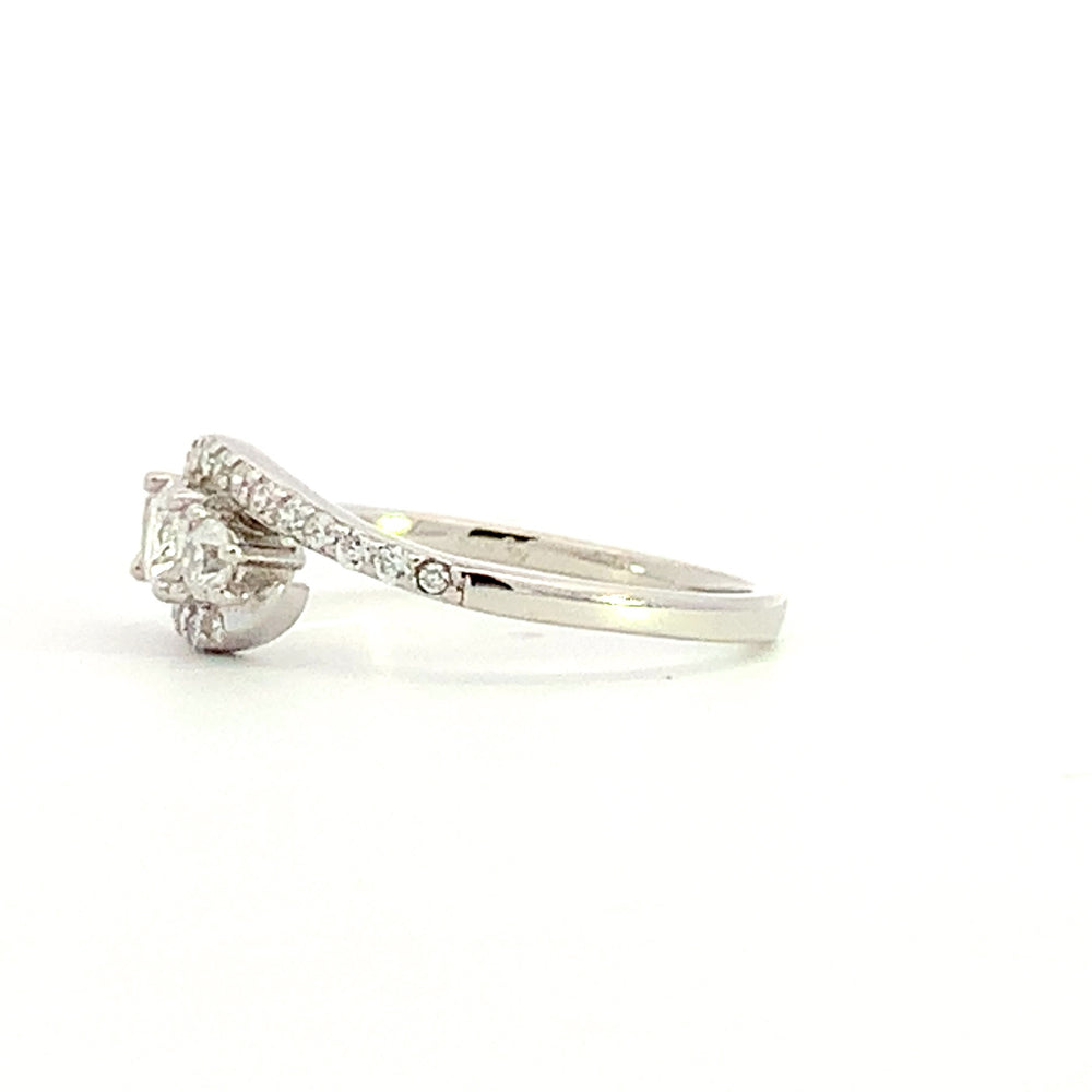 Ivy Geranium Silver Ring