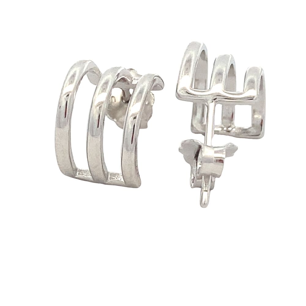 
                      
                        Myrsine Silver Hoop Earrings
                      
                    