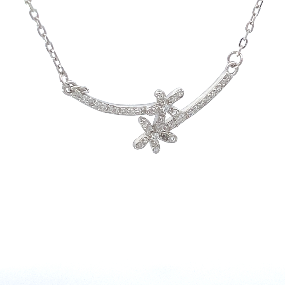 Heather Silver Necklace