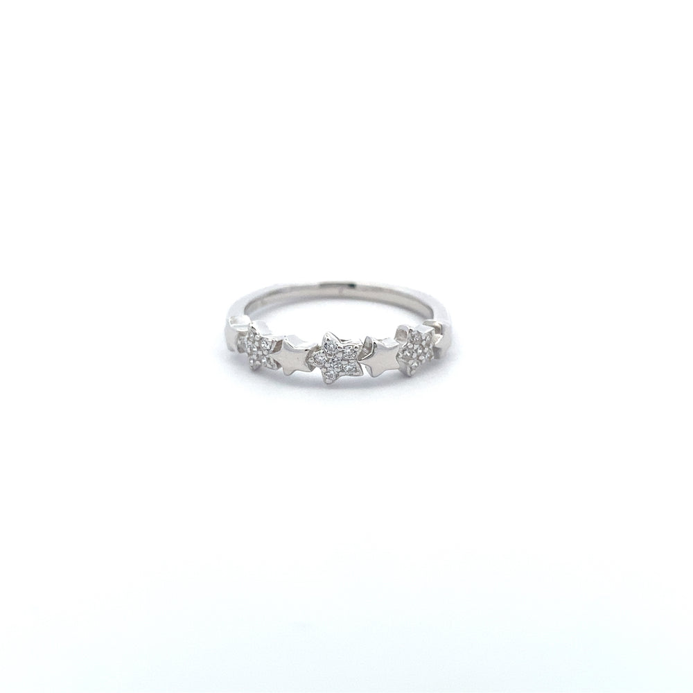 Eustoma Silver Ring