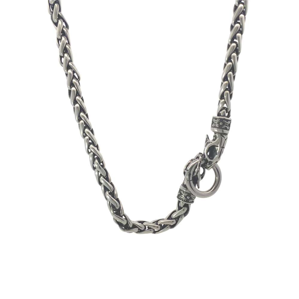 Hatchett Stainless Steel Chain Necklace | SilverWorks