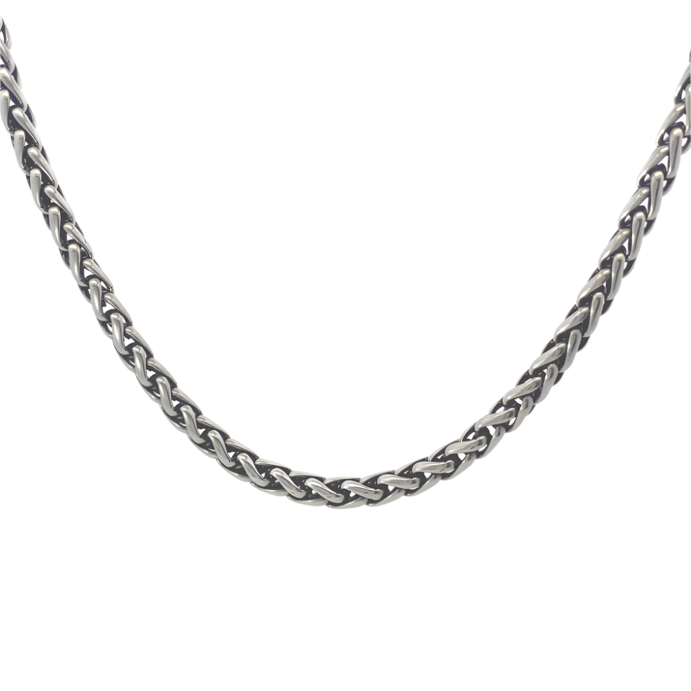 Hatchett Stainless Steel Chain Necklace | SilverWorks