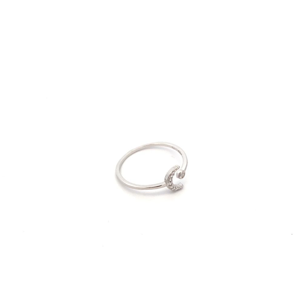 
                
                    Load image into Gallery viewer, Eliza Silver Adjustable Ring
                
            