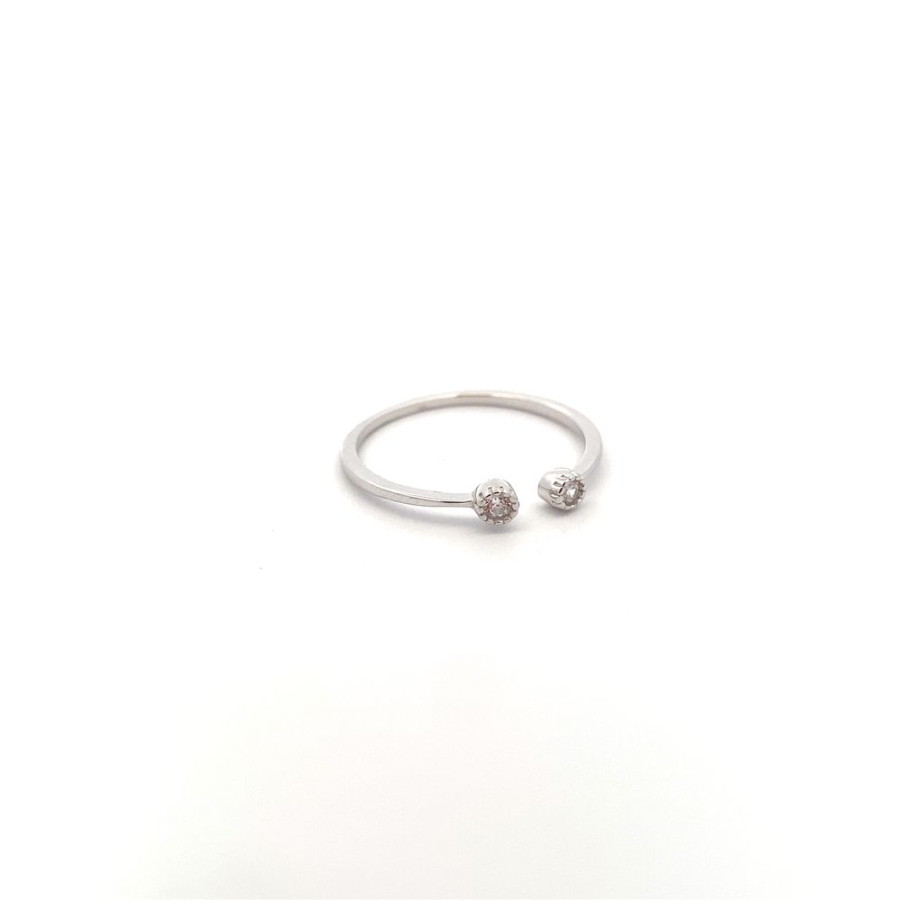 Illiana Silver Adjustable Ring