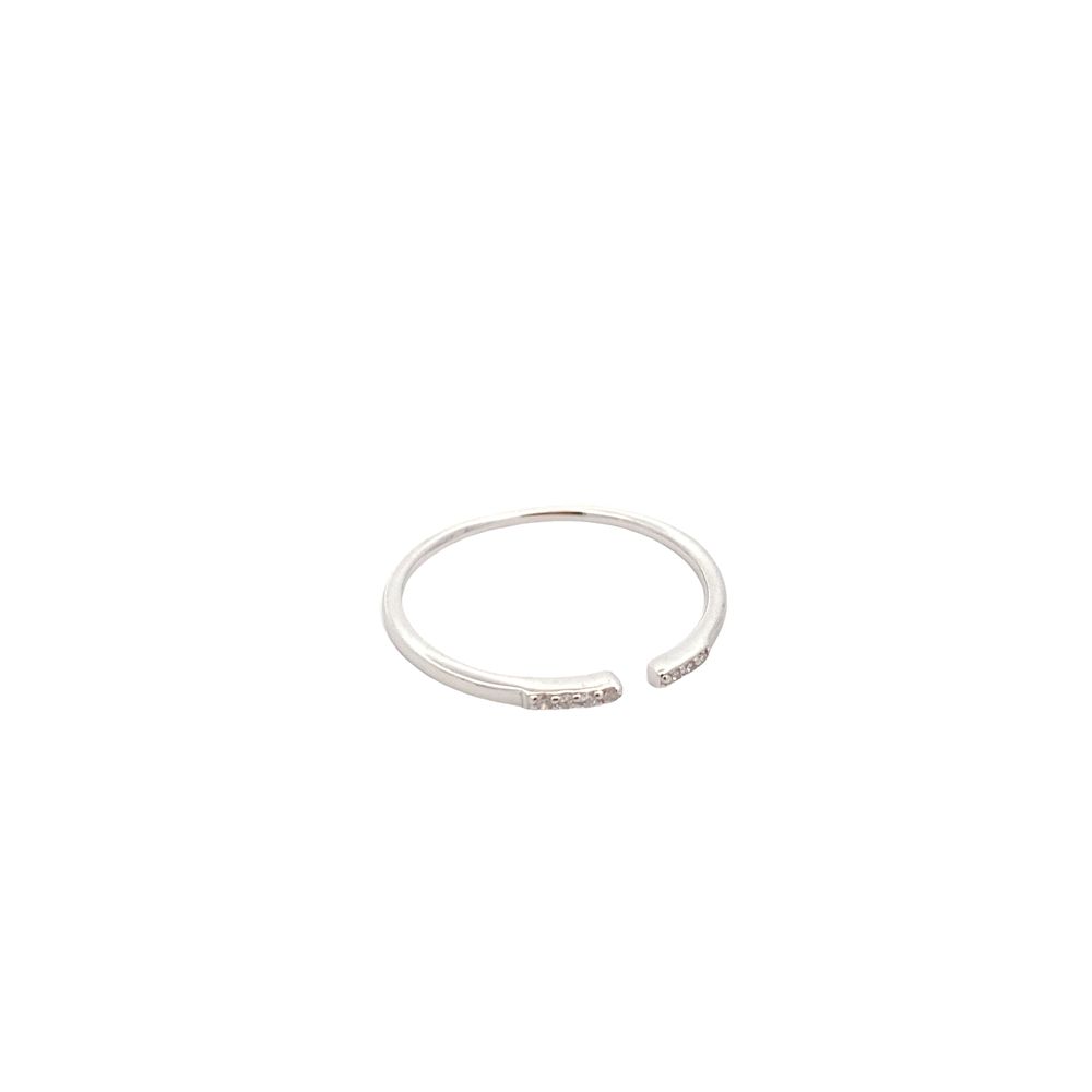 Isabel Silver Adjustable Ring