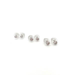 
                
                    Load image into Gallery viewer, Shaula Silver Stud Earrings Set
                
            