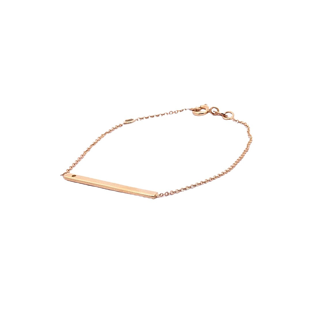 Selene Gold 925 Sterling Silver Chain Bracelet | SilverWorks