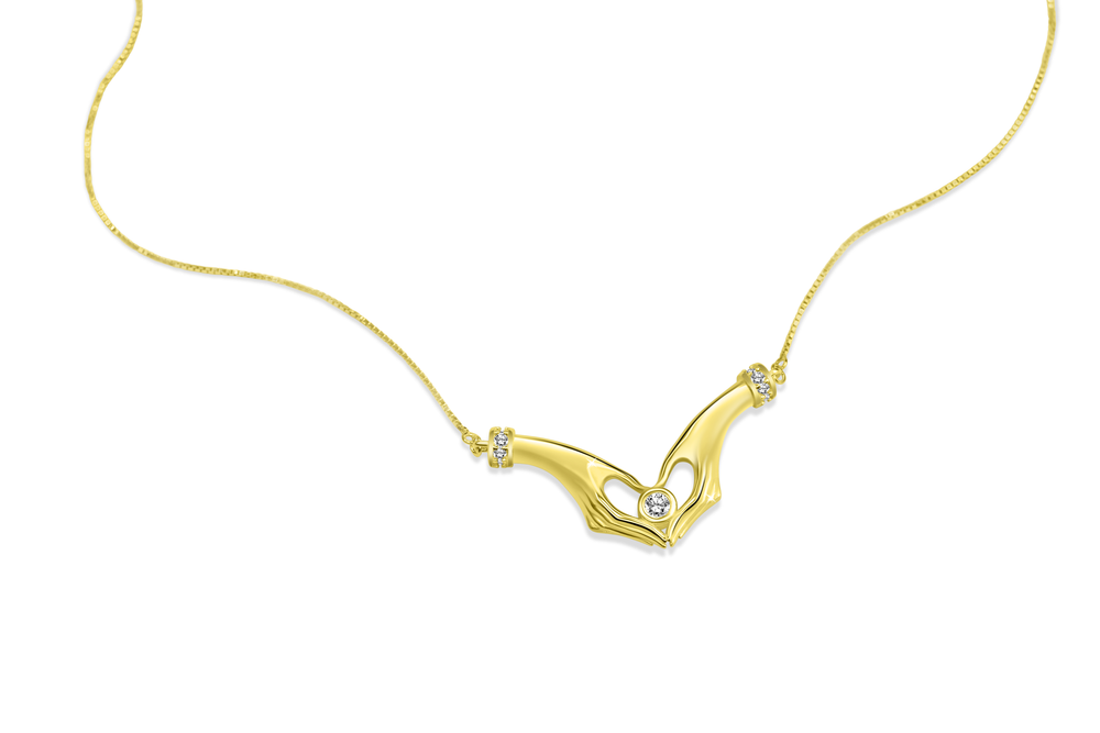 Heartlandia Silver Necklace