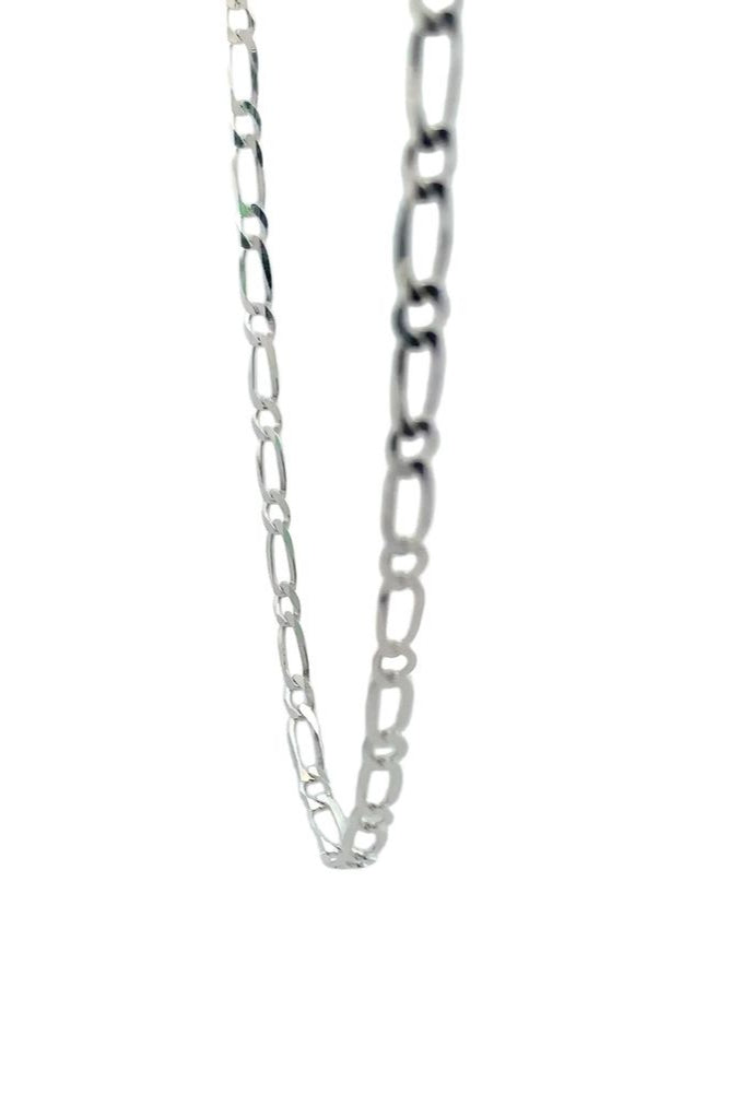 Zach 20" 925 Sterling Silver Chain Necklace | SilverWorks