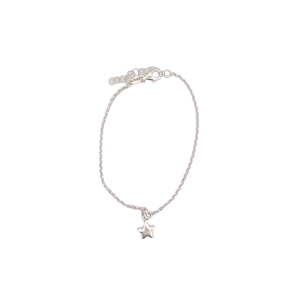 Kylie Star 925 Sterling Silver Charm Bracelet | SilverWorks