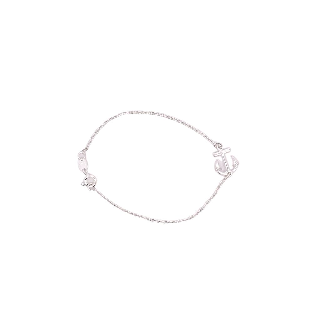 
                      
                        Benj Anchor 925 Sterling Silver Chain Bracelet | SilverWorks
                      
                    