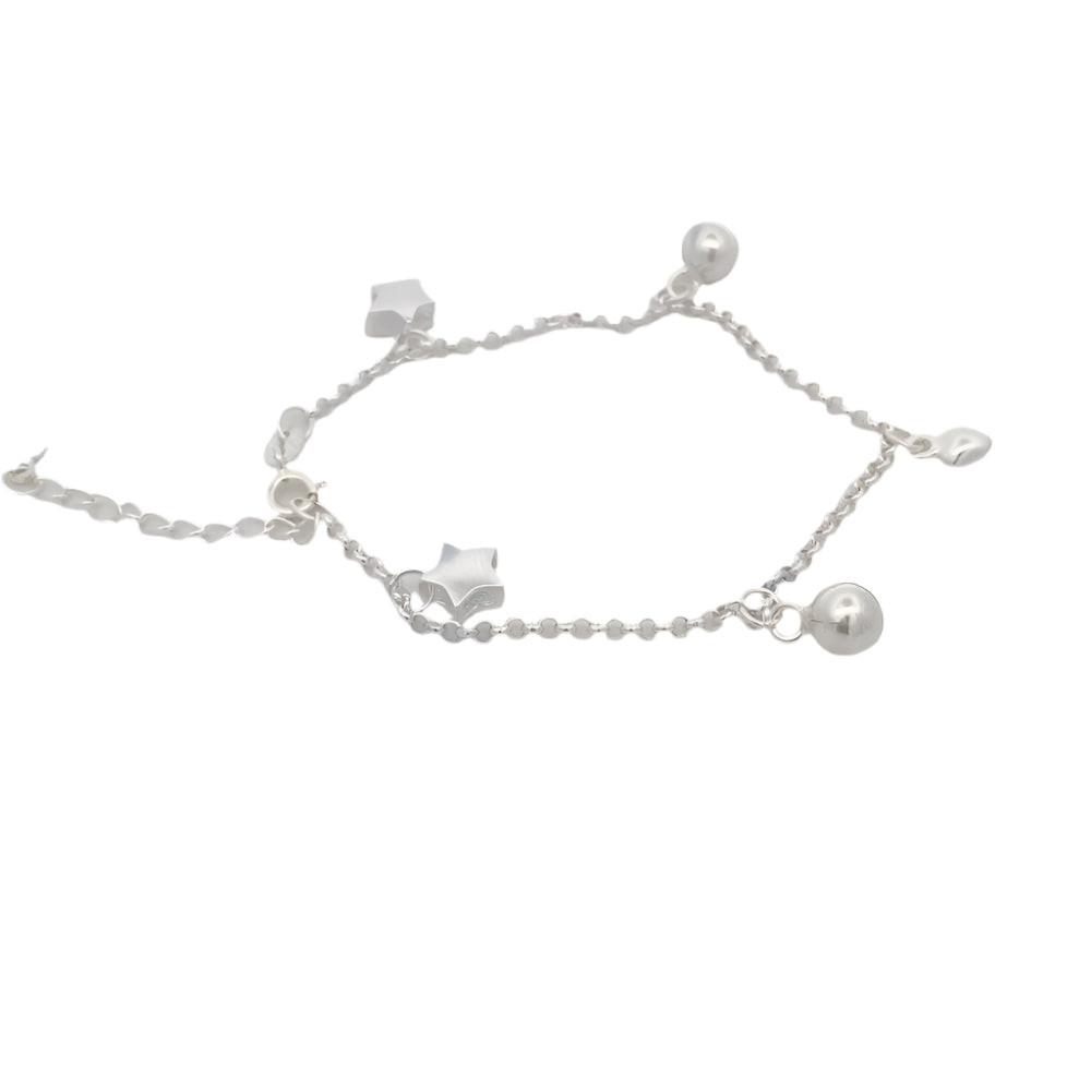 
                      
                        Ivy 925 Sterling Silver Charm Bracelet | SilverWorks
                      
                    