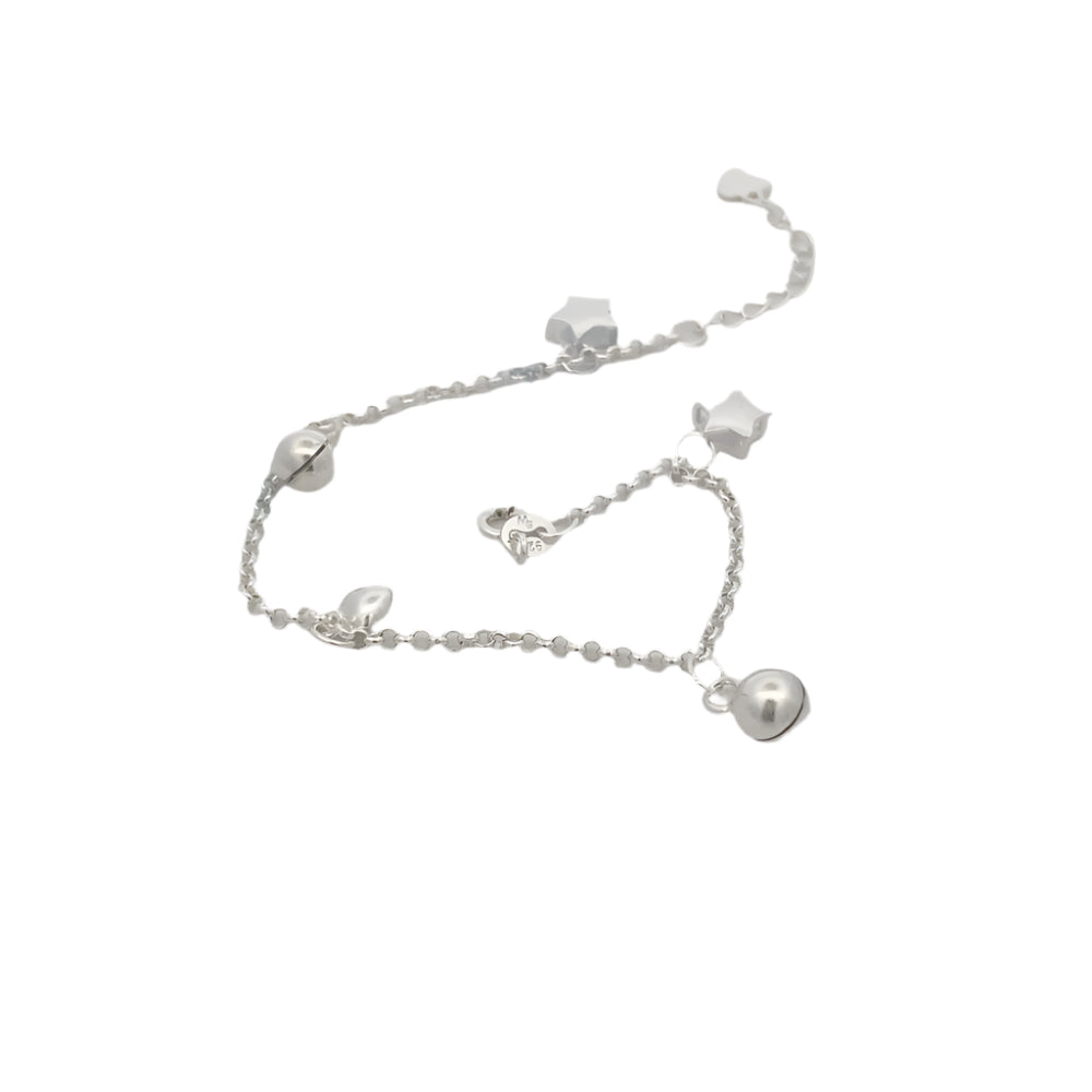 
                      
                        Ivy 925 Sterling Silver Charm Bracelet | SilverWorks
                      
                    