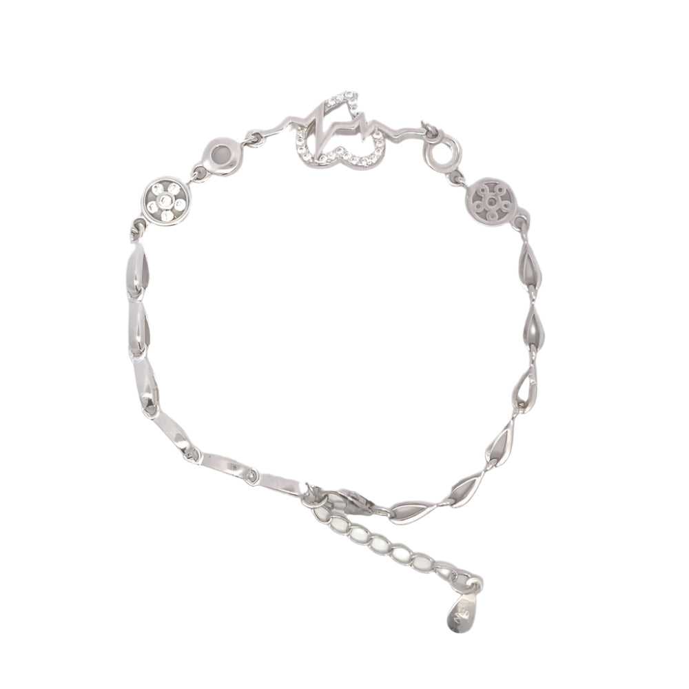 
                      
                        Felicity 925 Sterling Silver Chain Bracelet | SilverWorks
                      
                    